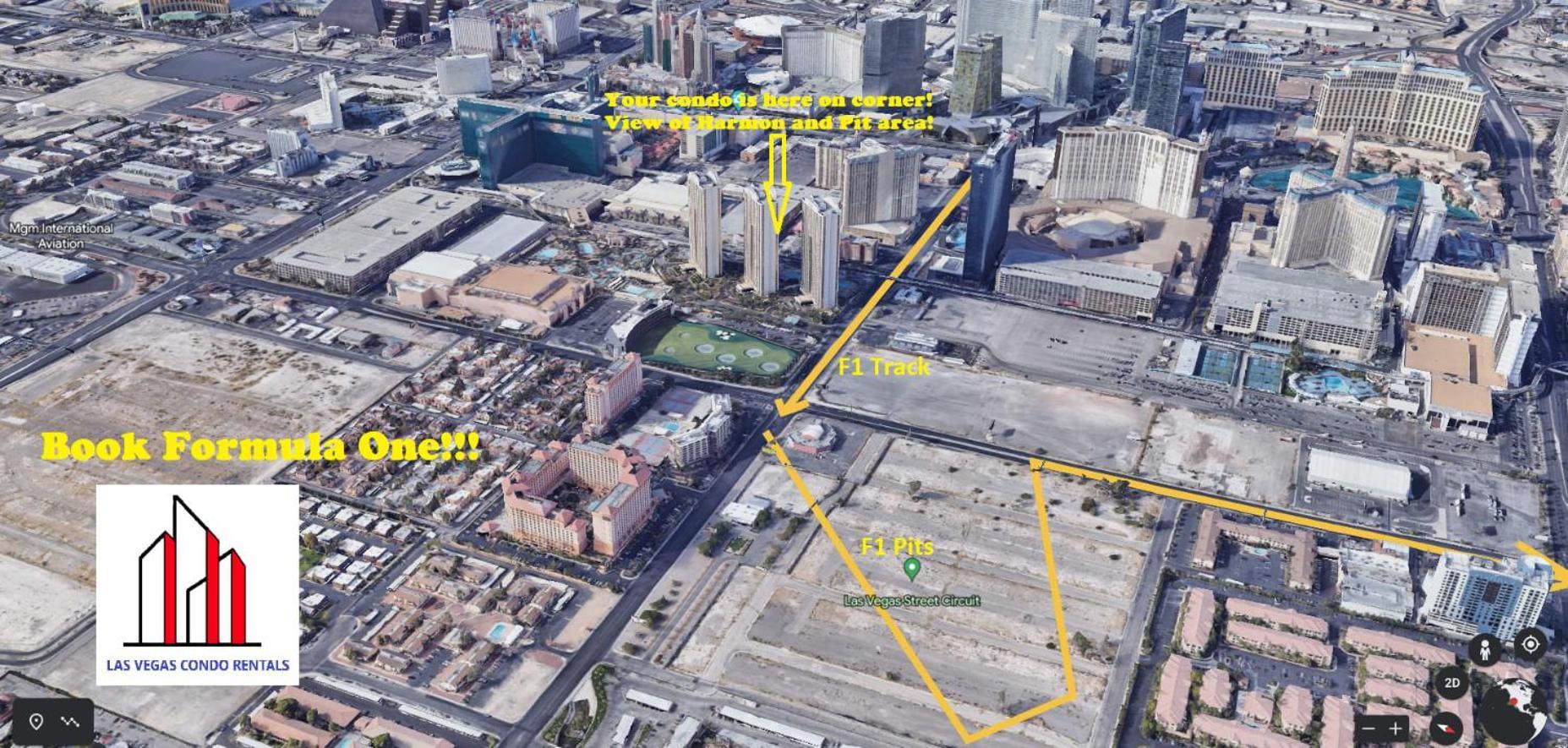 Mgm Signature-30-721 1Br2Ba F1 Strip View Balcony Las Vegas Ngoại thất bức ảnh
